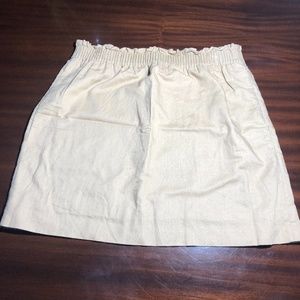 J. Crew Factory Khaki Skirt